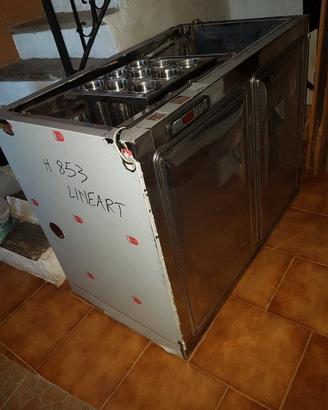 piastra schiaccia panini  + banco frigo no motore