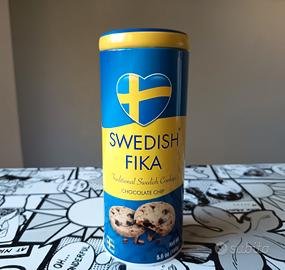 Scatola di Latta Biscotti Swedish Fika Cookies 