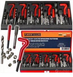 Kit Riparazione Filettature Elicoidi M5-M12, 131PZ