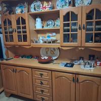 Credenza in legno rovere