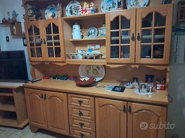 Credenza in legno rovere