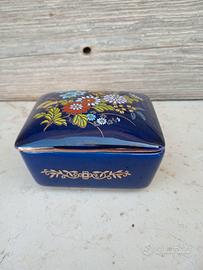 scatola Kutani vintage porta Gioielli ceramica