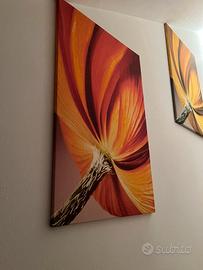 Quadri  stampa su tela 3  di designe