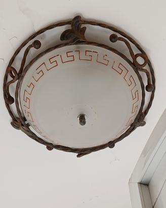 lampade da soffitto modello rustico  x 3