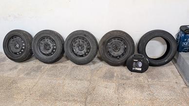 CERCHI + GOMME ESTIVE DA 15  PANDA 3ª SERIE