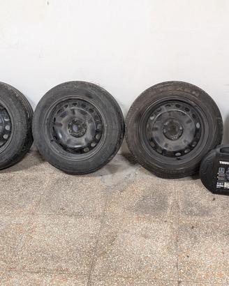 CERCHI + GOMME ESTIVE DA 15  PANDA 3ª SERIE