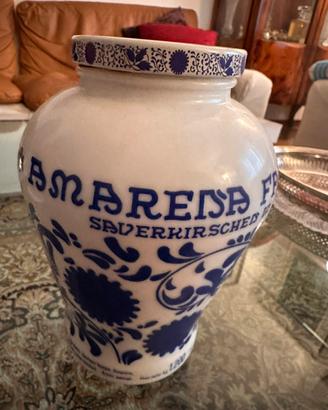 AMARENA FABBRI Vaso vintage con interno amarene.