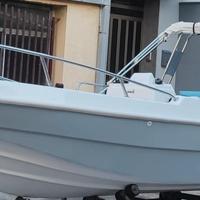 Barca Open + carrello + access. (no motore)