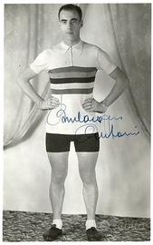 FOTOGRAFIA ORIGINALE AUTOGRAFA CICLISTA BEVILACQUA