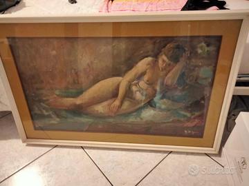 QUADRO  CON CORNICE CM 68 X 85