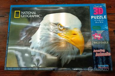 Puzzle aquila 3d National geographic 