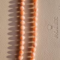 collana corallo rosa  mediterraneo 