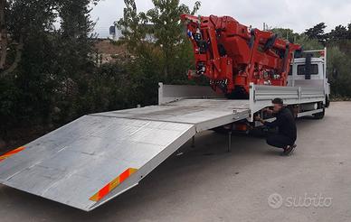 Iveco 95 C 14 rampa idraulica e pianale 