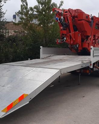 Iveco 95 C 14 rampa idraulica e pianale 