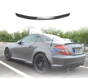 SPOILER MERCEDES SLK R171 04-11 LOOK AMG NERO LUCI