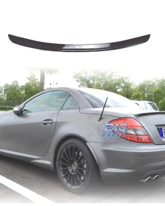 SPOILER MERCEDES SLK R171 04-11 LOOK AMG NERO LUCI