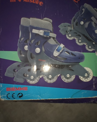 Pattini in linea per bambino mis. 33/36
