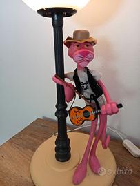 Lampada anni 80 da collezione della Pantera Rosa