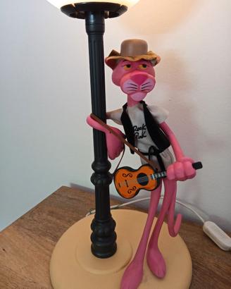 Lampada anni 80 da collezione della Pantera Rosa