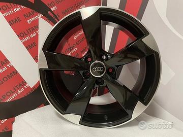 Cerchi in lega audi a3 8p 8v 8y rotor 18 pollici n