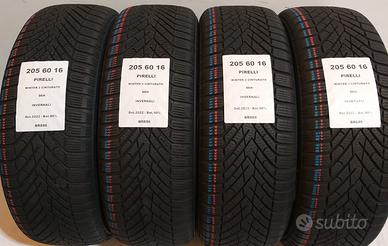 4 GOMME 205 60 16 PIRELLI BR889