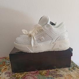 Amiri Crystal MA-1 bianca.