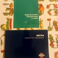 Libretto originale Nissan Micra K11