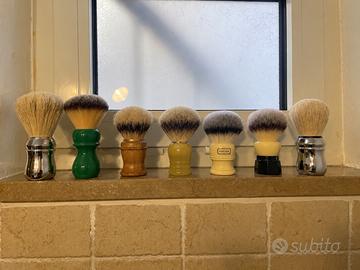 Pennelli barba in Tasso/Maiale/Sintetico