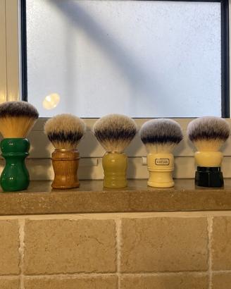 Pennelli barba in Tasso/Maiale/Sintetico