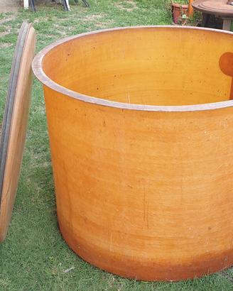 botte in vetroresina  1000 litri  