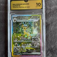 Leafeon #200 GG 10 Carta Pokémon Giapponese