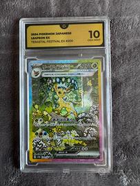 Leafeon #200 GG 10 Carta Pokémon Giapponese