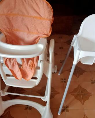 Seggioloni neònato prime pappe