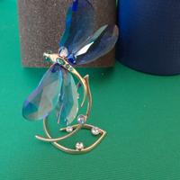 Rarità!! Libellula blu Swarovski