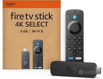 FIRE TV STICK 4K SELECT Amazon Nuova Imballata