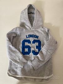 Felpa felpata con cappuccio