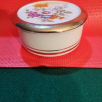 portagioie porcellana decorazione floreale