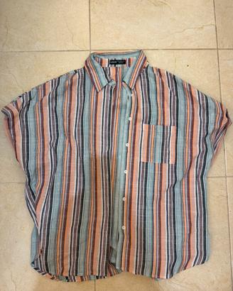 Camicia in lino colorata