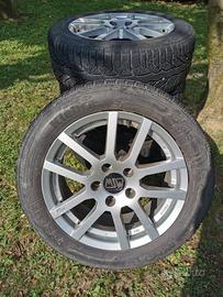 CERCHI IN LEZA OZ  - 7J X 16 H2 + GOMME  205-55-16