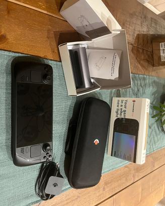 Steam deck oled 512 gb + dock station