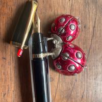 Morellato stilografica rubino sintetico oro