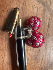 Morellato stilografica rubino sintetico oro