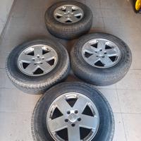 cerchi e gomme wrangler