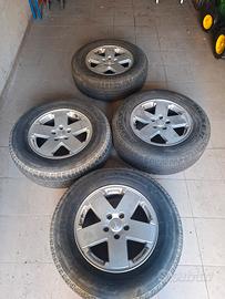 cerchi e gomme wrangler