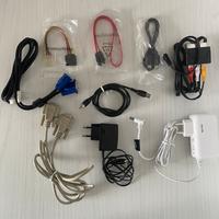 Lotto di cavi per pc e vari caricabatterie