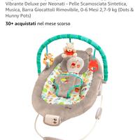 Seggiolino Vibrante Deluxe per Neonati