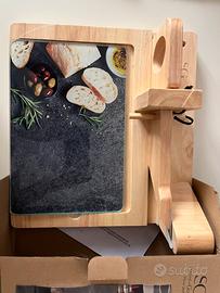 Affetta salame in legno