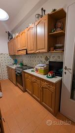 Cucina 3,10 metri in legno massello