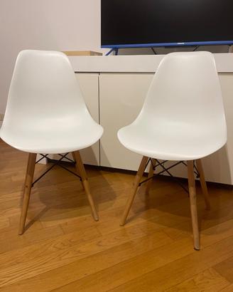 Sedie stile Eames