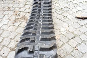 Cingoli in gomma per miniescavatori